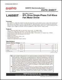 Click here to download LA6585T Datasheet
