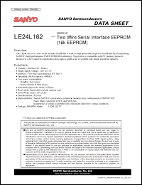 Click here to download LE24L162 Datasheet