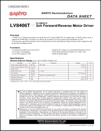 Click here to download LV8406T Datasheet