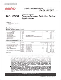 Click here to download MCH6336 Datasheet