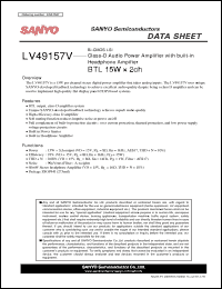Click here to download LV49157V Datasheet