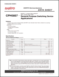 Click here to download CPH5857 Datasheet