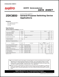 Click here to download 2SK3850 Datasheet