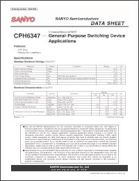 Click here to download CPH6347 Datasheet