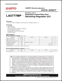 Click here to download LA5777MP Datasheet