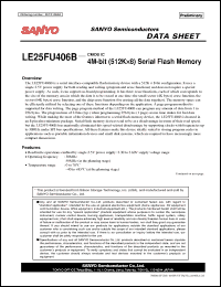 Click here to download LE25FU406B Datasheet