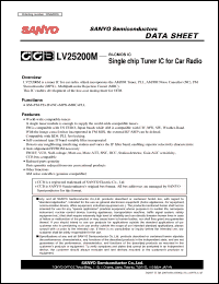 Click here to download LV25200M Datasheet