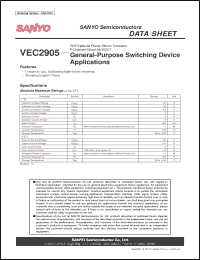 Click here to download VEC2905 Datasheet
