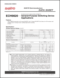 Click here to download ECH8620 Datasheet