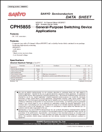 Click here to download CPH5855 Datasheet