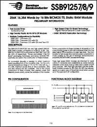 Click here to download SSB91257-15ZC Datasheet