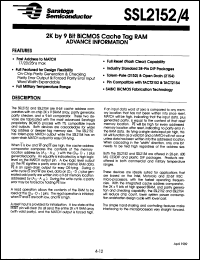 Click here to download SSL2154-25CM Datasheet