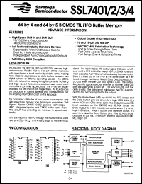 Click here to download SSL7401S50CC Datasheet