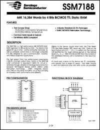 Click here to download SSM7188-20SB Datasheet