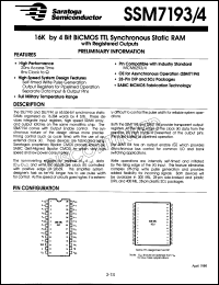 Click here to download SSM7194-20SM Datasheet