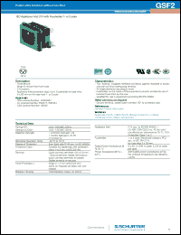 Click here to download GSF2.2013.01 Datasheet