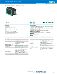 Click here to download GSF2.1011.01 Datasheet