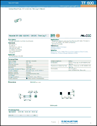 Click here to download TF600 Datasheet