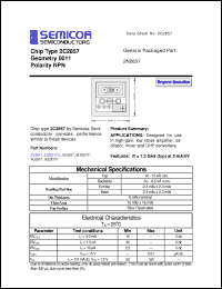 Click here to download 2N2857UB Datasheet