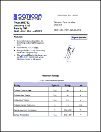 Click here to download 2N3762 Datasheet