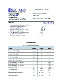 Click here to download 2N4150S Datasheet