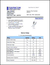 Click here to download 2N5237 Datasheet