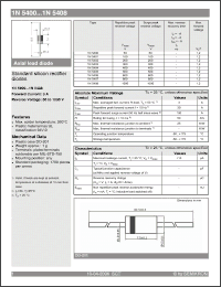 Click here to download 1N5405 Datasheet