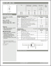 Click here to download BA157 Datasheet