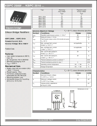 Click here to download KBPC2506I Datasheet