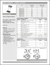 Click here to download KBPC3512F/W Datasheet