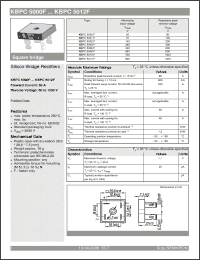 Click here to download KBPC5008F Datasheet