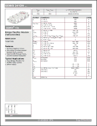 Click here to download SEMiX241 Datasheet