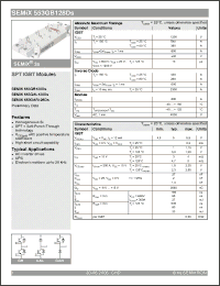 Click here to download SEMiX553GAL128Ds Datasheet