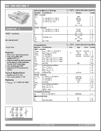 Click here to download SK100GD066T Datasheet