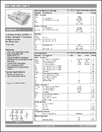 Click here to download SK100GD126T Datasheet