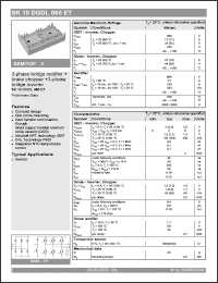 Click here to download SK10DGDL065 Datasheet