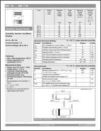 Click here to download SK110 Datasheet