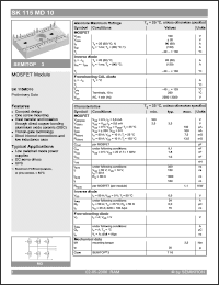 Click here to download SK115MD10 Datasheet