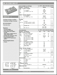 Click here to download SK20DGD065ET Datasheet