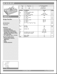 Click here to download SK50B06 Datasheet
