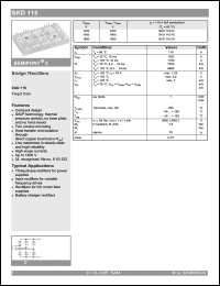 Click here to download SKD115/12 Datasheet