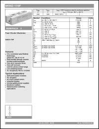 Click here to download SKKD170F12 Datasheet