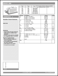 Click here to download SKKD260 Datasheet
