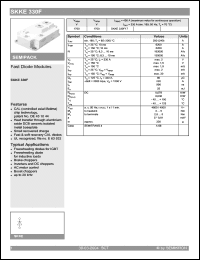 Click here to download SKKE330F Datasheet