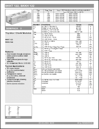 Click here to download SKKH122 Datasheet