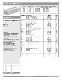 Click here to download SKKH162 Datasheet