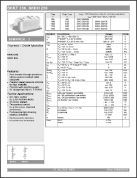 Click here to download SKKH250 Datasheet
