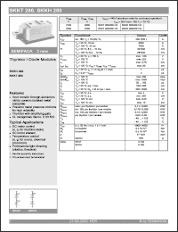 Click here to download SKKH280 Datasheet