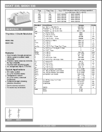 Click here to download SKKH330 Datasheet