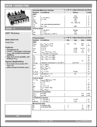 Click here to download SKiM120GD176D Datasheet